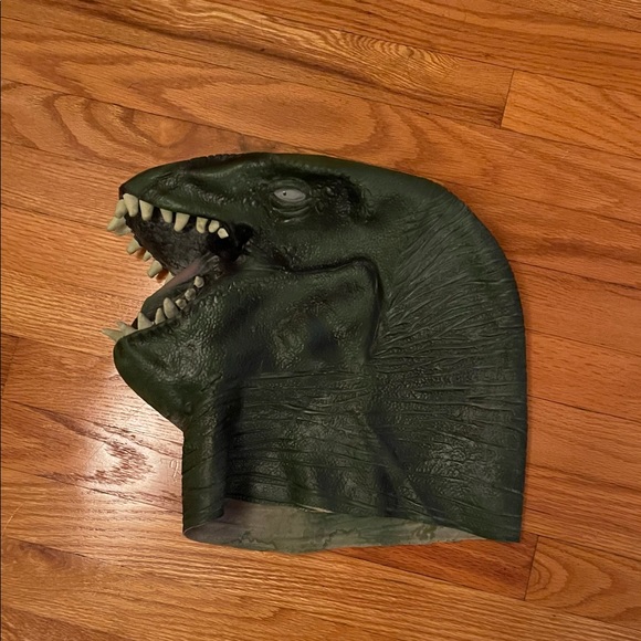 Vintage 1997 Jurassic Park T-Rex Dinosaur Halloween mask - Picture 3 of 7